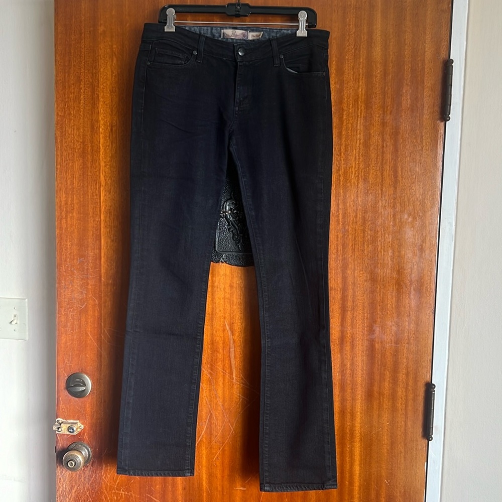 Almost New Paige Blue Heights Jeans Size 30